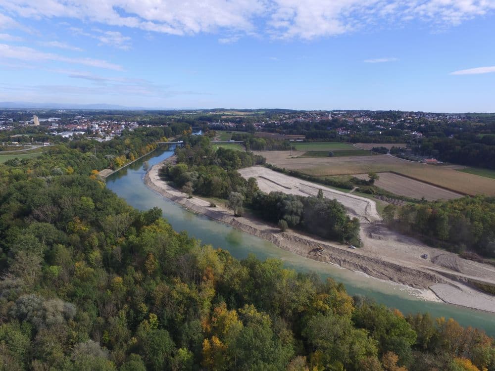 Flussbaustelle Landau